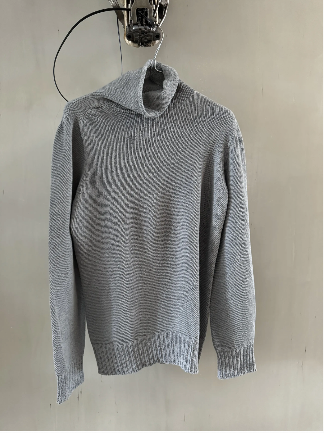 Carol Christian Poell Turtle-Neck Pentasir — Zilvergrijs