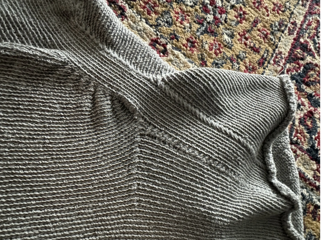 Carol Christian Poell Turtle-Neck Pentasir — Zilvergrijs