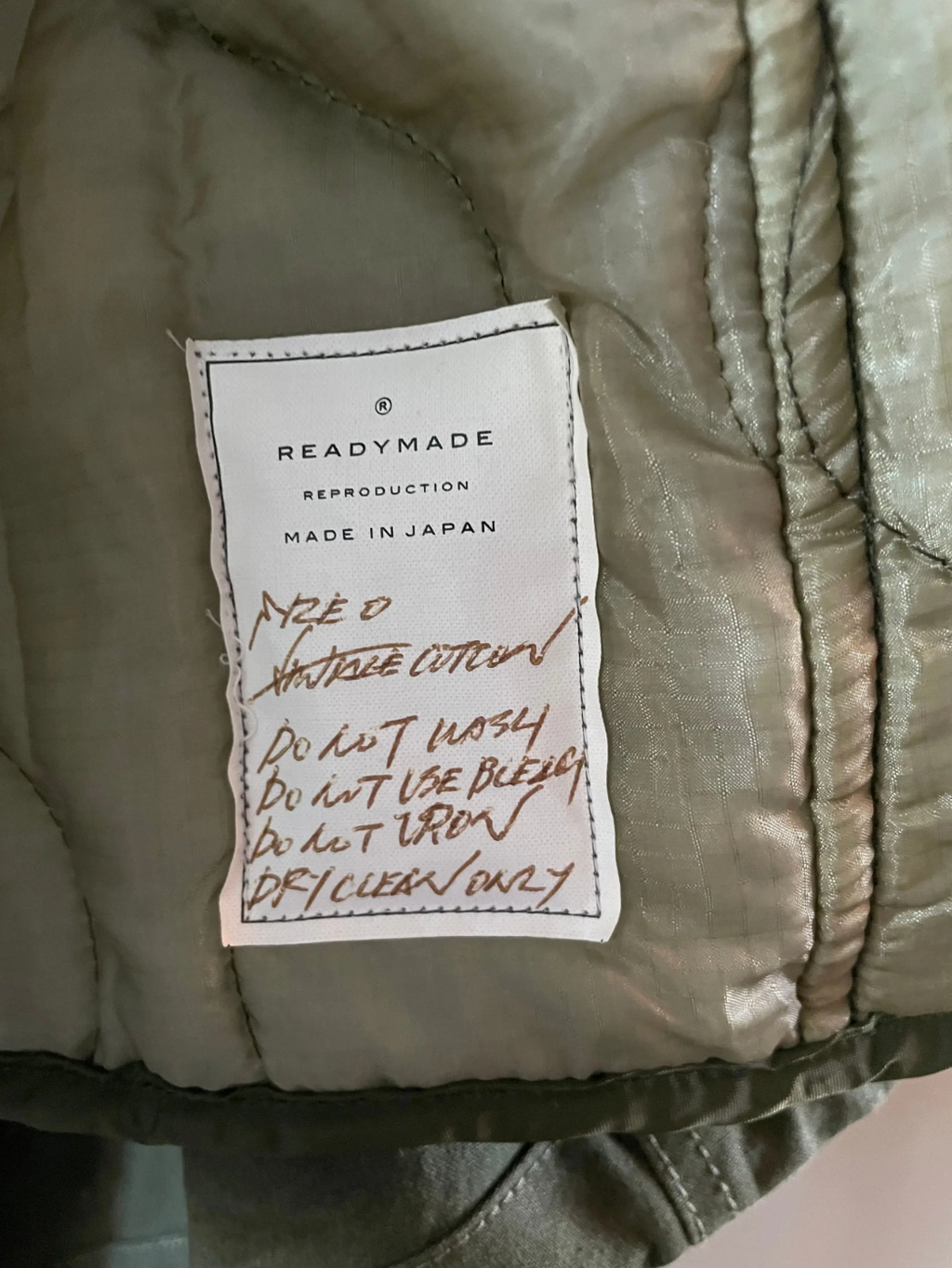 Readymade Fisherman Parka — Heavy Oversized Hooded