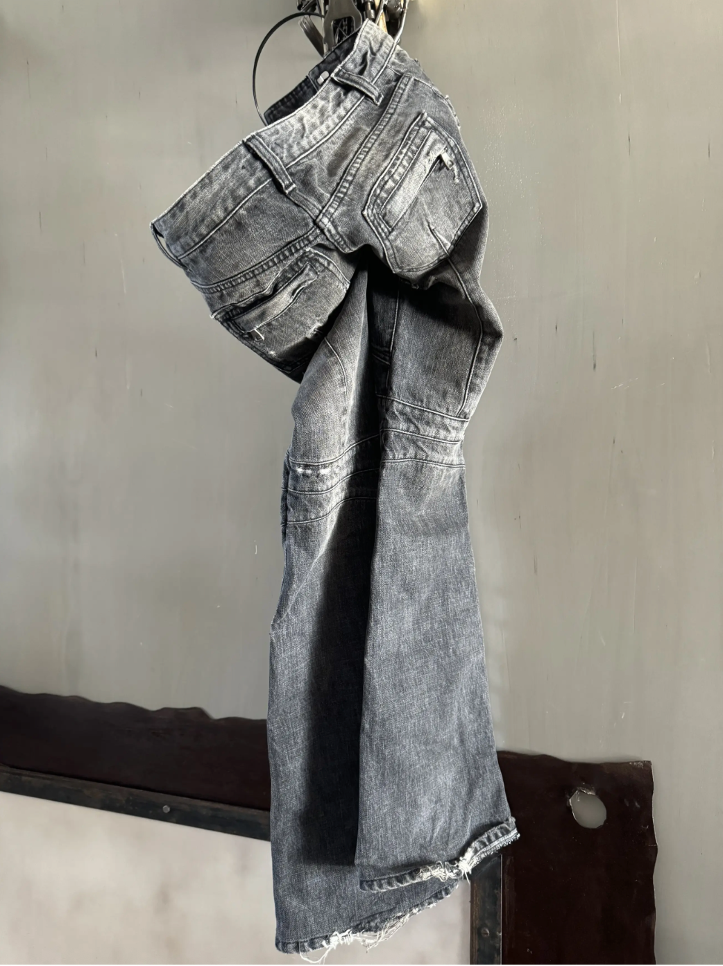 Balmain by Christophe Decarnin — Flare Pipe Jeans, Rock Collectie 2010