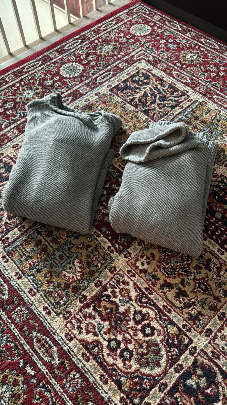 Carol Christian Poell Turtle-Neck Pentasir — Zilvergrijs