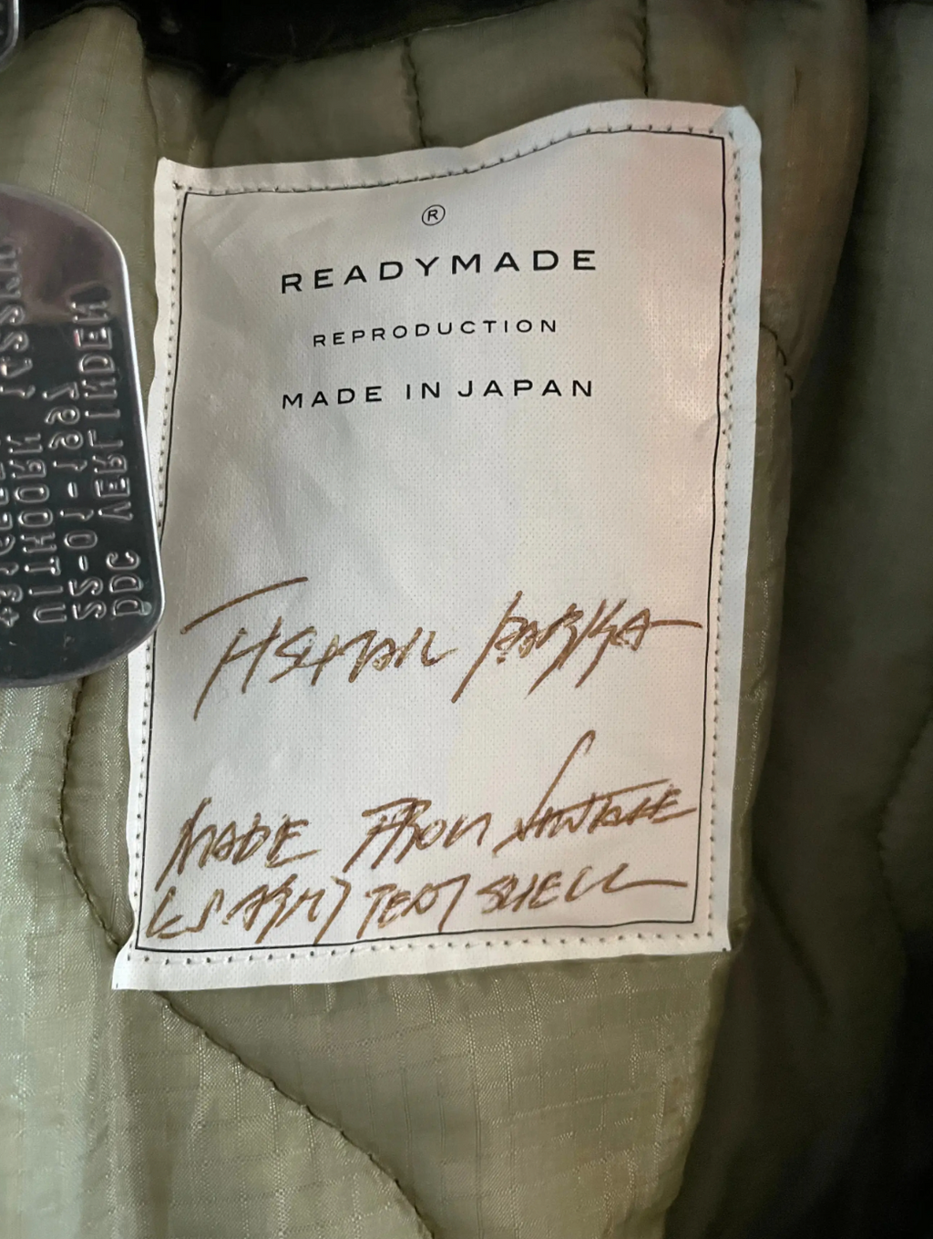 Readymade Fisherman Parka — Heavy Oversized Hooded
