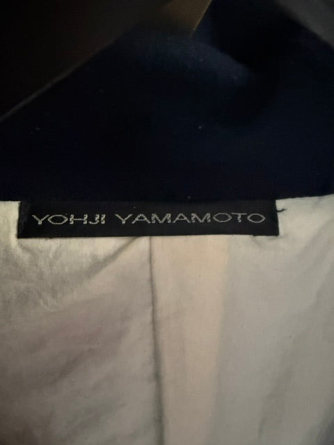 Yohji Yamamoto — Wollen Hooded Longcoat