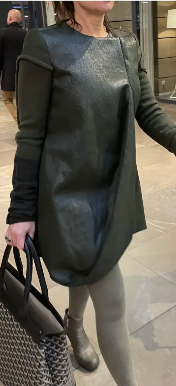 Rick Owens Coat — Toad/Forest