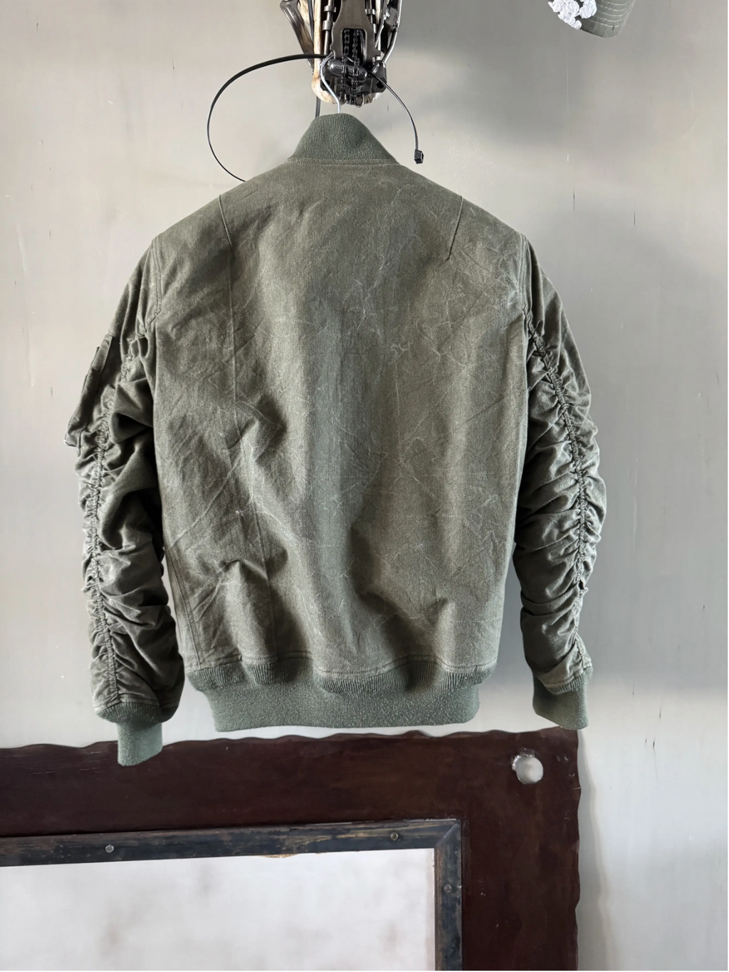 Readymade Pinned Army Bomber – Vintage US Tent Shelter Cotton – EU 44