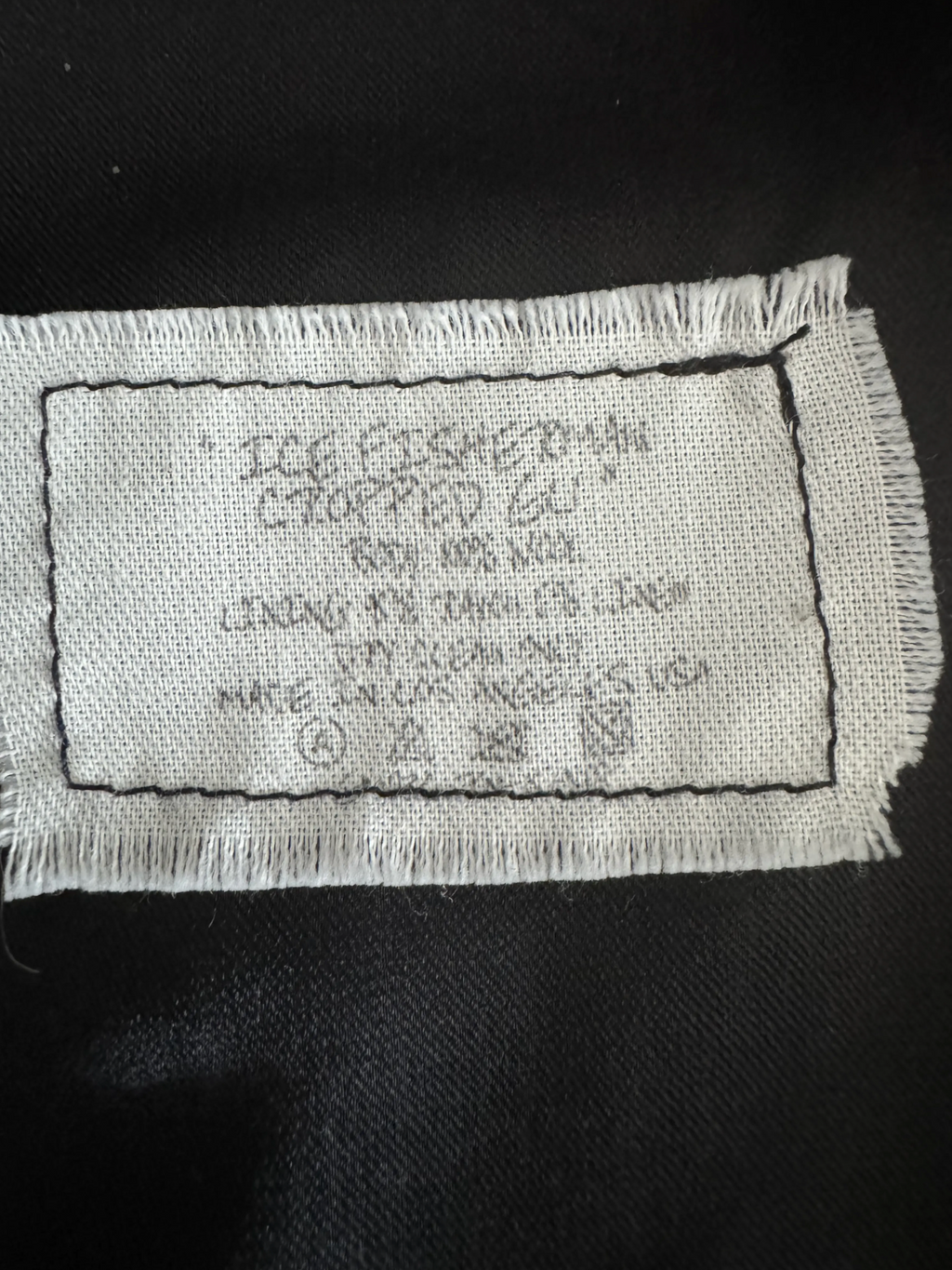 Greg Lauren Ice Fisherman Cropped Vest — Indigo