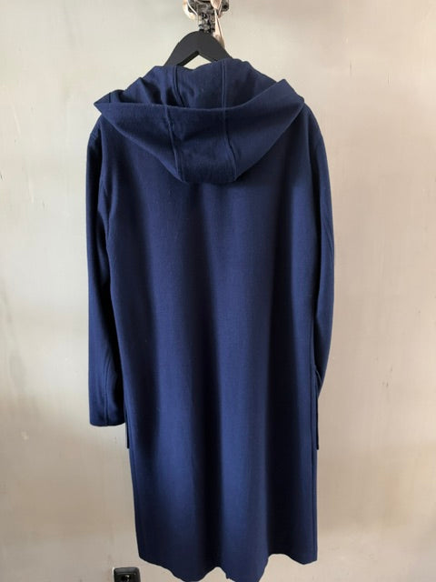 Yohji Yamamoto — Wollen Hooded Longcoat